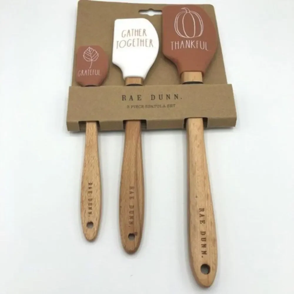 Rae Dunn 3 Piece Spatula Set